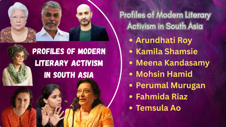 Profiles of Modern Literary Activism in South Asia